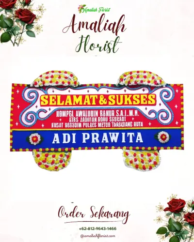 Karangan Bunga Ucapan Selamat sungai penuh